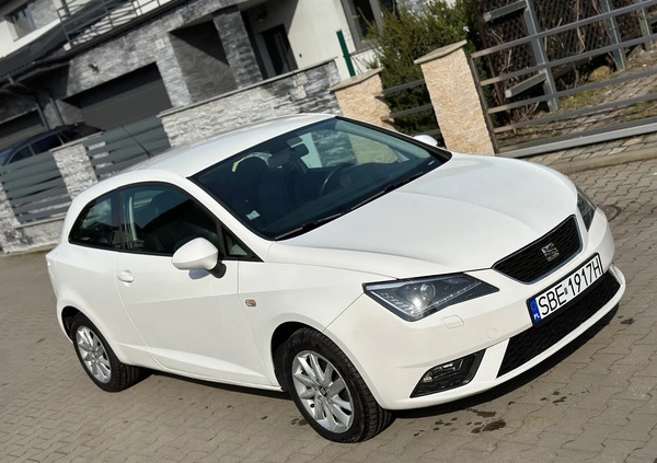 Seat Ibiza cena 23900 przebieg: 163000, rok produkcji 2014 z Sosnowiec małe 92